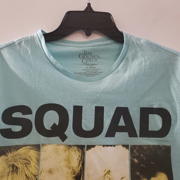 The Golden Girls Mens Teal SQUAD Iconic Graphic Tee M - Picture 4 of 8
